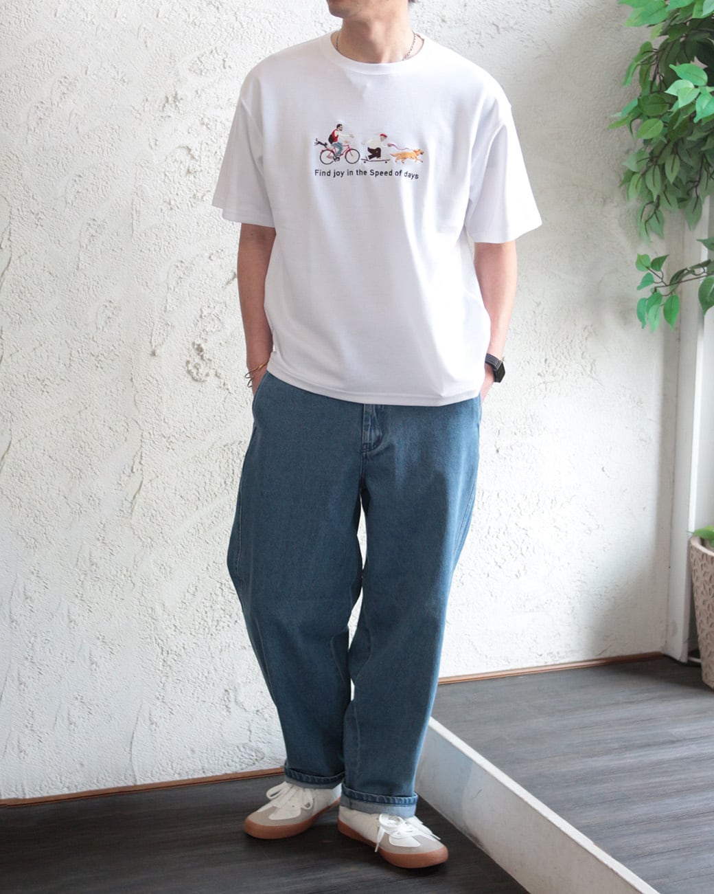 Select】ワイドテーパード ジーンズ / デニム (260339) | voice