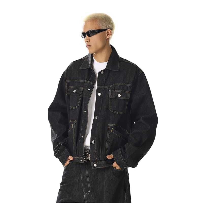 MEBXXルーズフィットオリジナルデニムジャケット | mblueshop