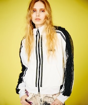 COOLAスイッチングラグランスリーブトラックジャケット (WHITE) CQ-48017