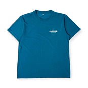 mont-bell モンベル ARFEQ アルフェック ボート 半袖 Tシャツ M/ブルー系 メンズ #1114142