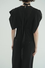 CLANE HIGH WAIST SUSPENDER PANTS