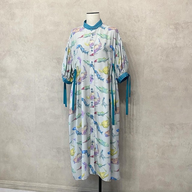 ※予約 Devonian Rayon Shirt dress【pays des fees】