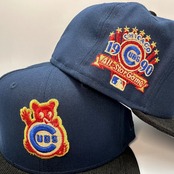 NEW ERA 59FIFTY/5950 シカゴ・カブス　1990　ネイビー　海外入荷