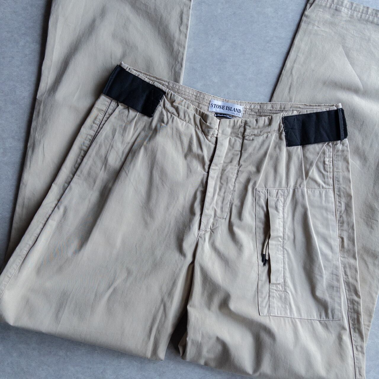 05AW STONE  パラシュートパンツ ポール ハーヴェイ 50 STONE ISLAND (ストーンアイランド) NYLON METAL カーゴ