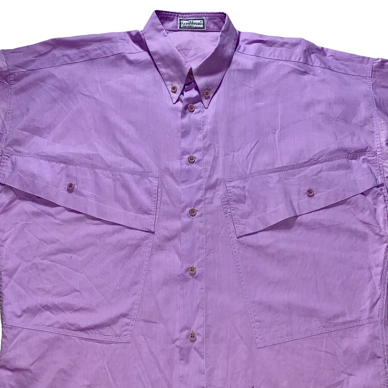 vintage GIANNI VERSACE lavender S/S shirt