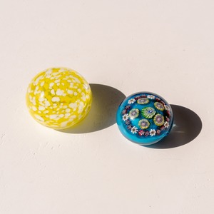 Millefiori Paper Weight (Blue)