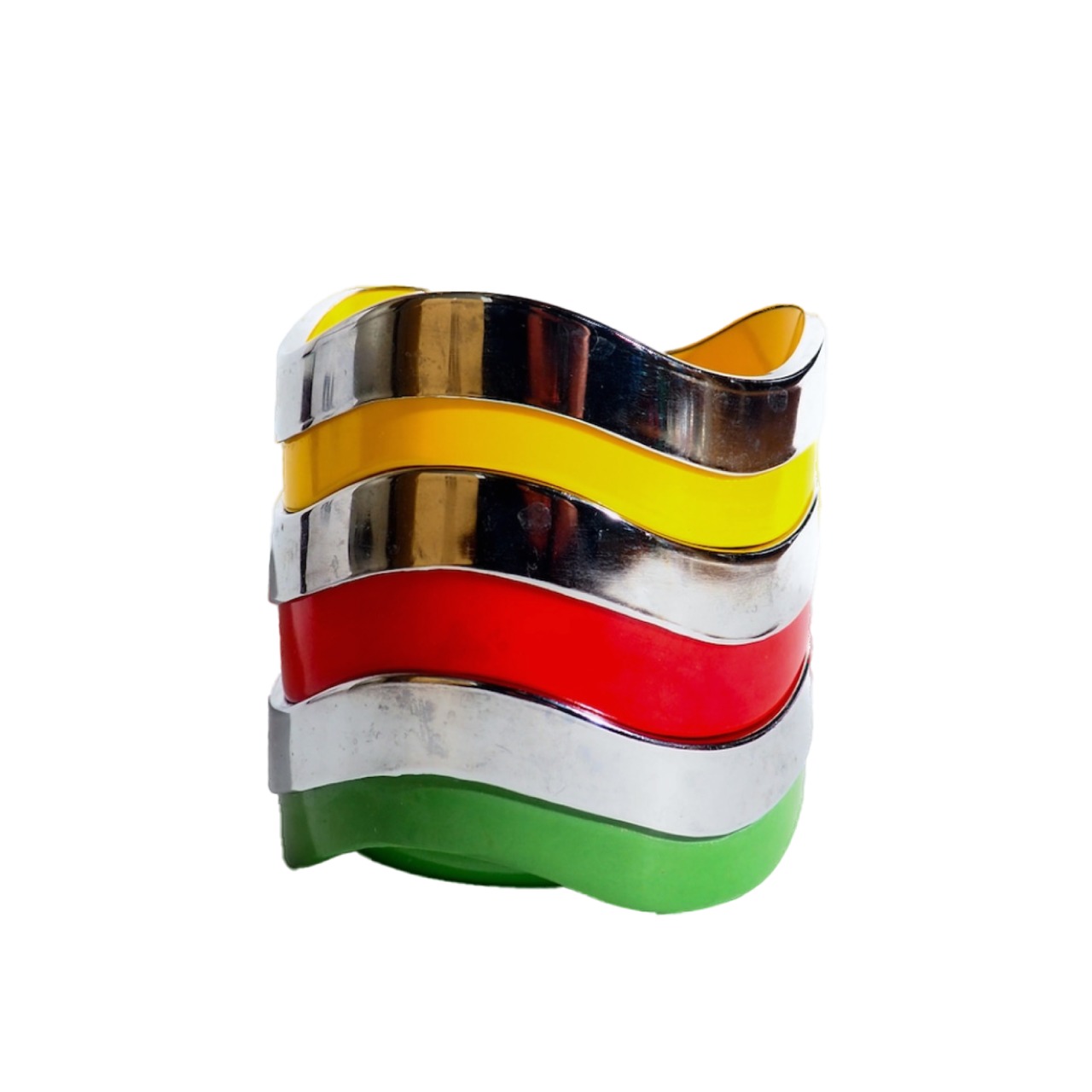 70s YAX JAPAN Wavy ashtray tower