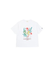 【#Re:room】FLOWER SHOP PRINT T-SHIRT［REC924］