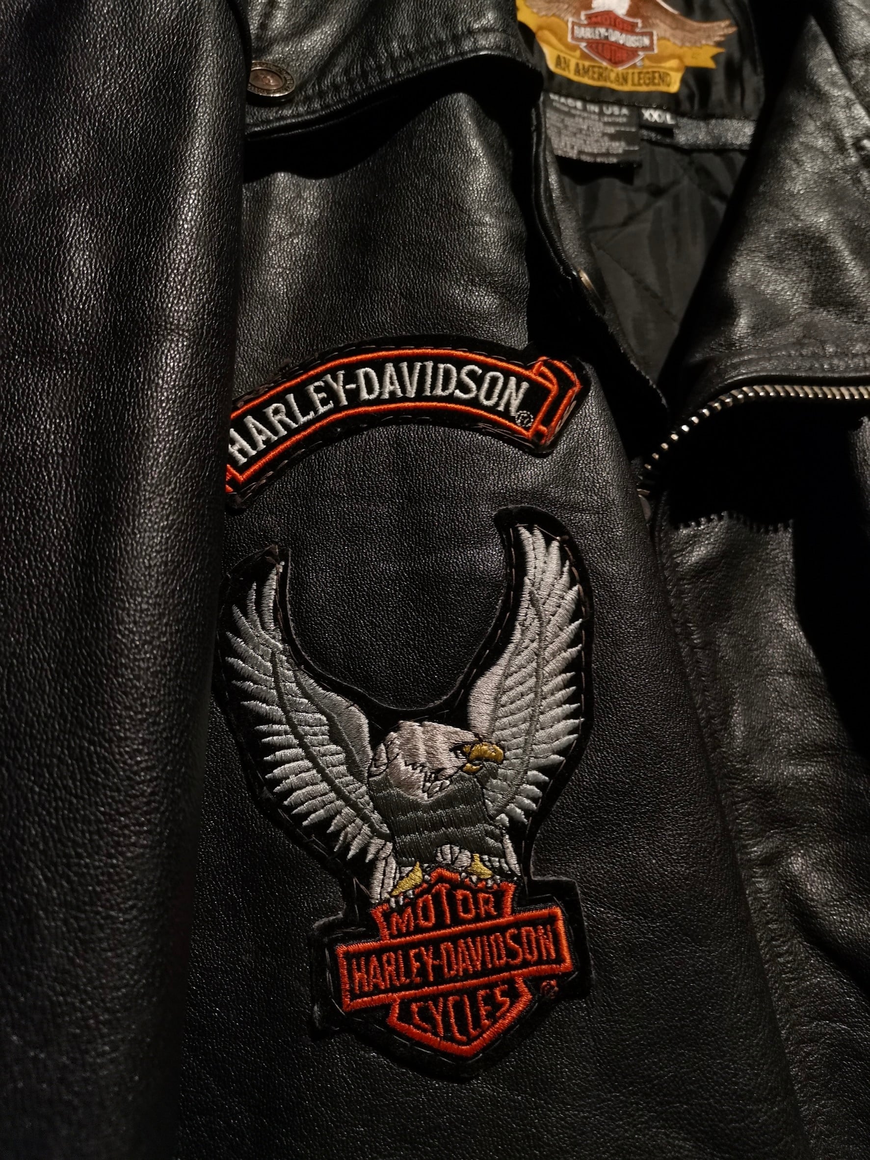 Harley-Davidson Legendary Eagle 革ジャン M Caka】