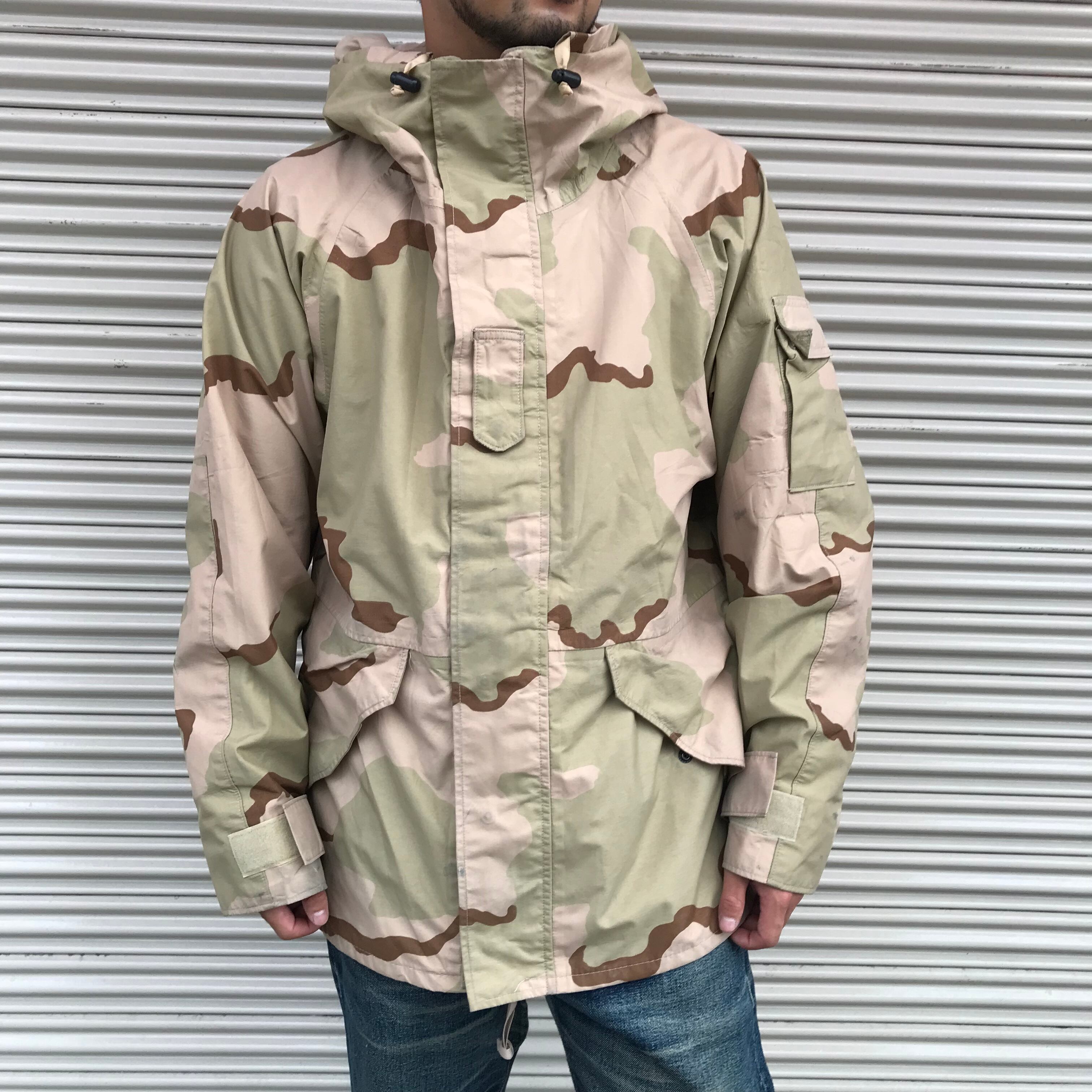 00s US ARMY ECWCS GEN1 ゴアテックス パーカー デザートカモ 米軍実物 