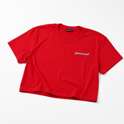 PAPARAZZI CROP T-SHIRT / RED