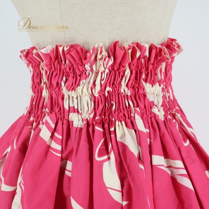 フラダンス 衣装 パウスカート ピンク系 ハワイアン アロハ フラ