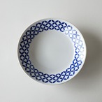 和食器 深皿 おしゃれ 蒼い器 てまり 6.3深皿 20cm 食器 大皿 パスタ皿 美濃焼