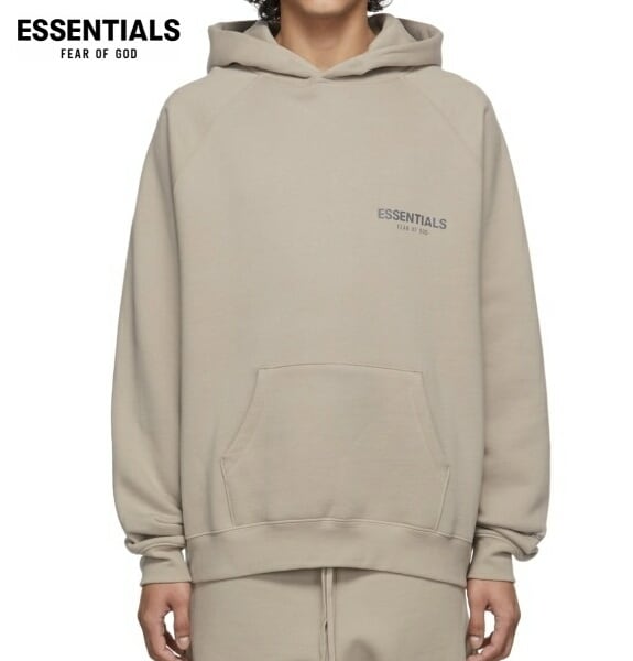 高評価格安 FEAR OF GOD fog essentials tan パーカーの通販 by J's shop｜フィアオブゴッドならラクマ 