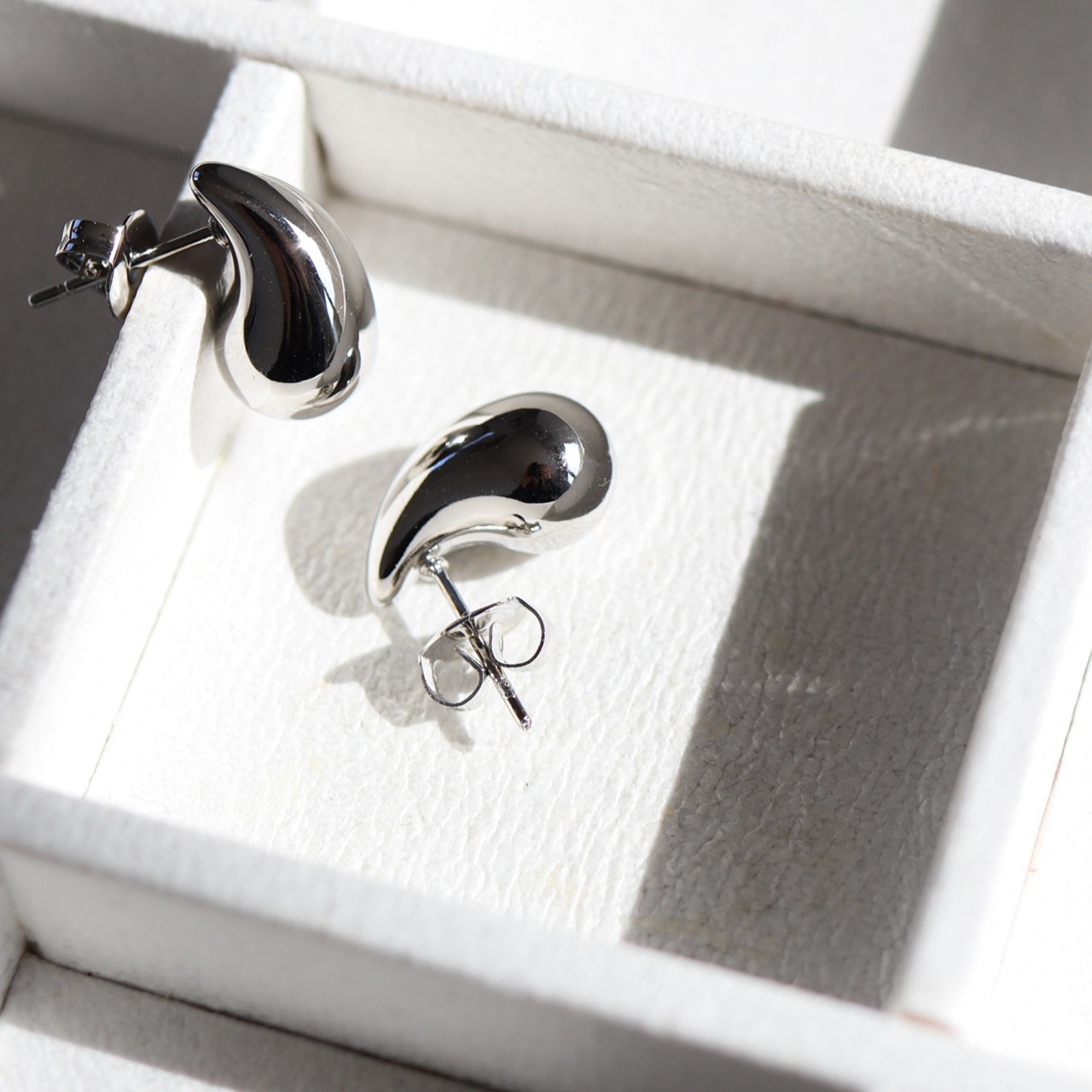 3/13(金)21時新作発売* stainless ドロップ ピアス