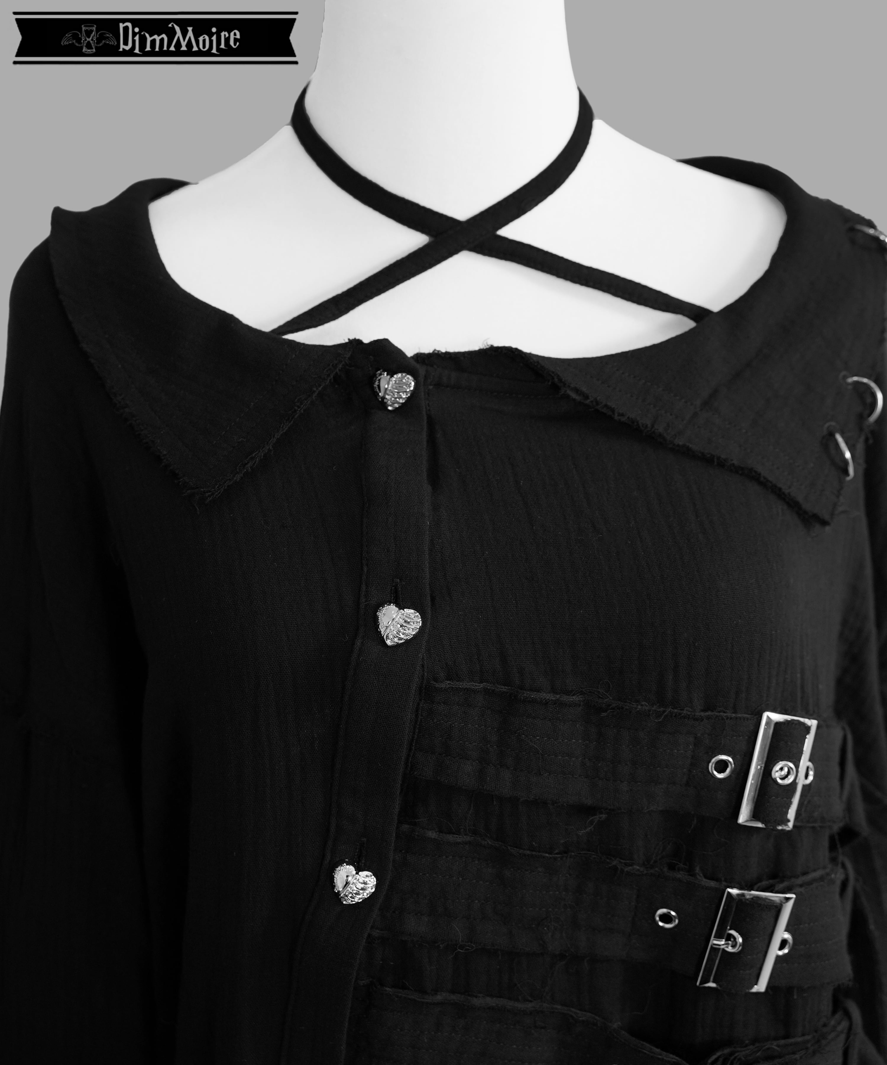 拘束ガーゼトップス【Black】 | DimMoire