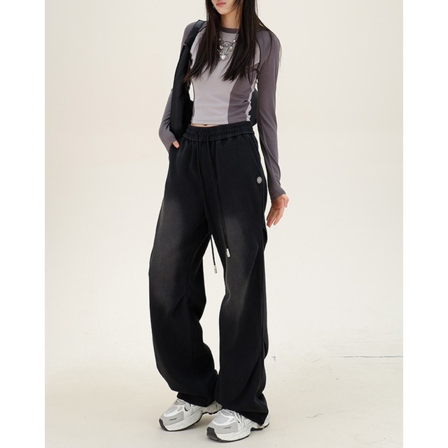 simple design sweat pants　シンプルデザインスウェットパンツ　J0420