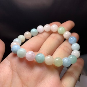 1.ポップカラー☆ミックスベリルブレスレット