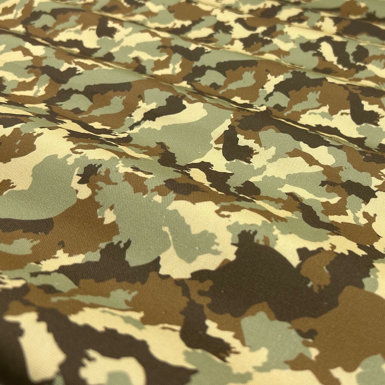 生地(オックス)【 迷彩-biwako-】 | merry mellow