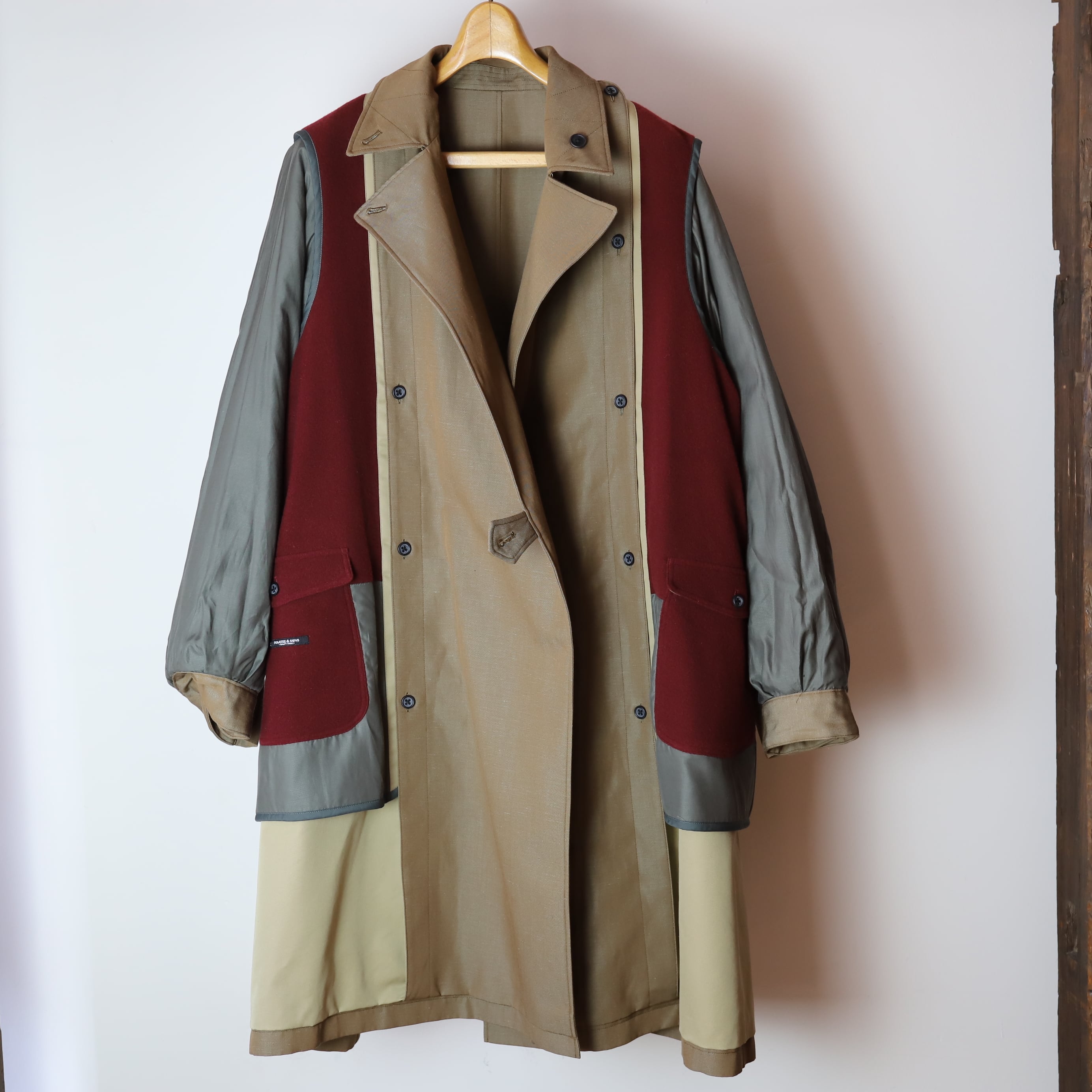 MAATEE&SONS / OVER COAT / KHAKIBEIGE | TIBETAN MARKET