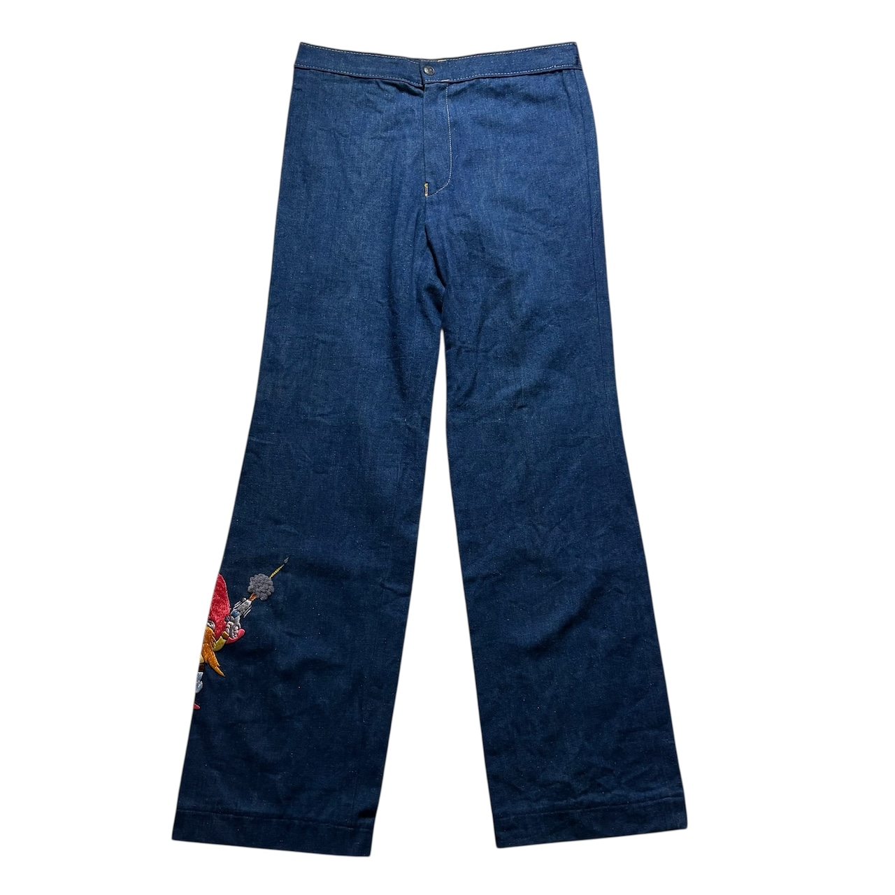 vintage 1970’s ANTONIO GUISEPPE embroidered denim pants “Yosemite Sam”