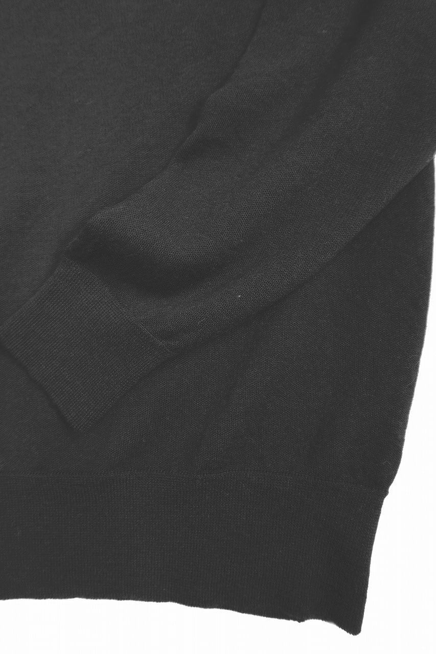 Worsted Merino Mock Neck P/O