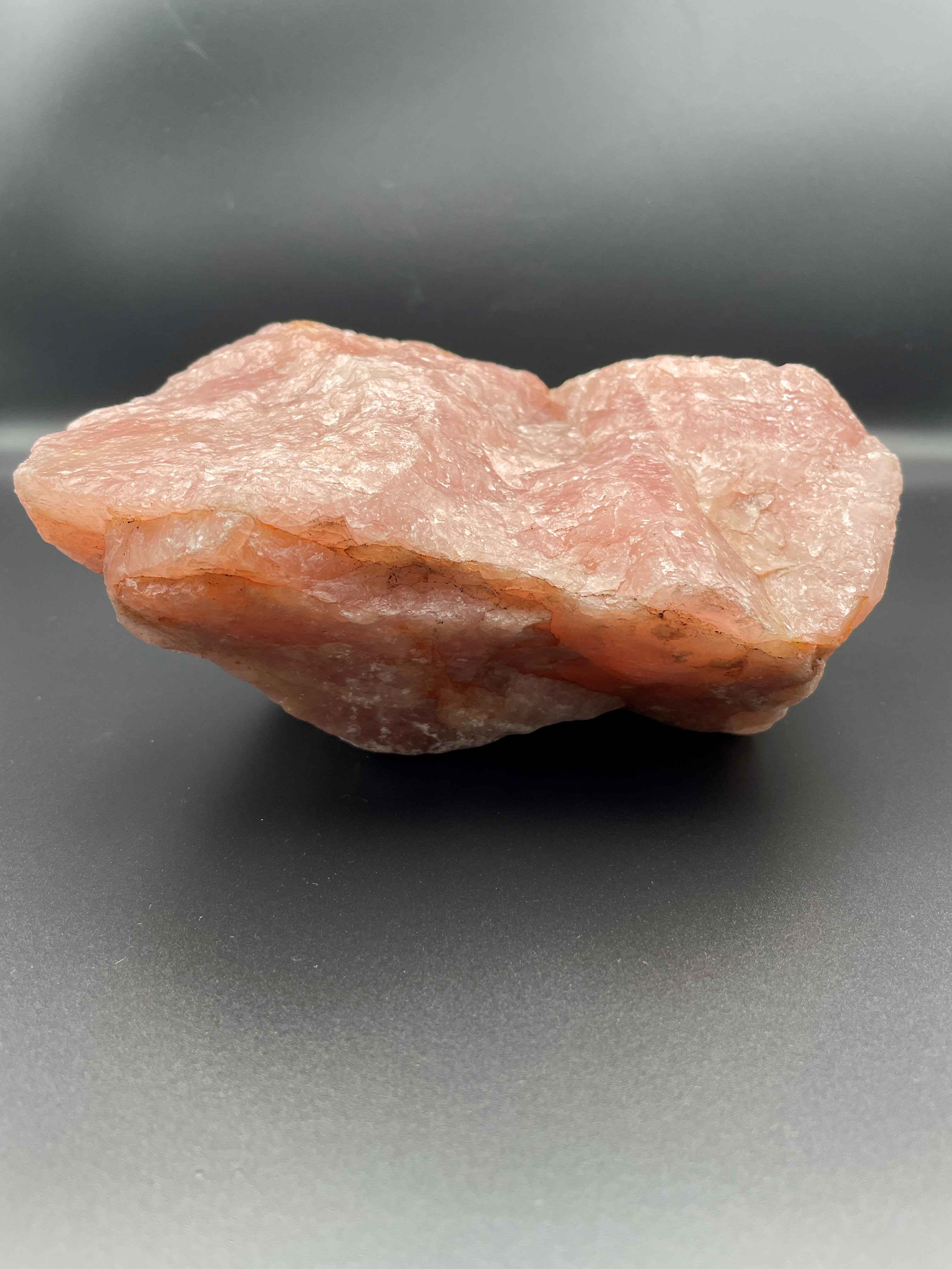 特大原石・3kg超】天然石 原石（重量：約3.06kg / ローズクォーツ推測