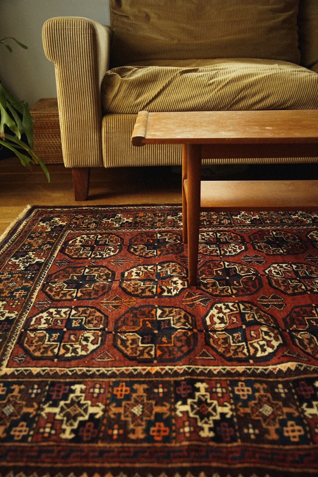 322 -Semi Antique madad Khani Baluch rug