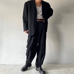 -COMME des GARÇONS HOMME PLUS- piping design set up
