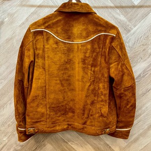 ワイツーレザー【Y'2 LEATHER】STEER ROUGHOUT & SADDLE HORSE WESTERN SHIRT JACKET 40・42サイズ