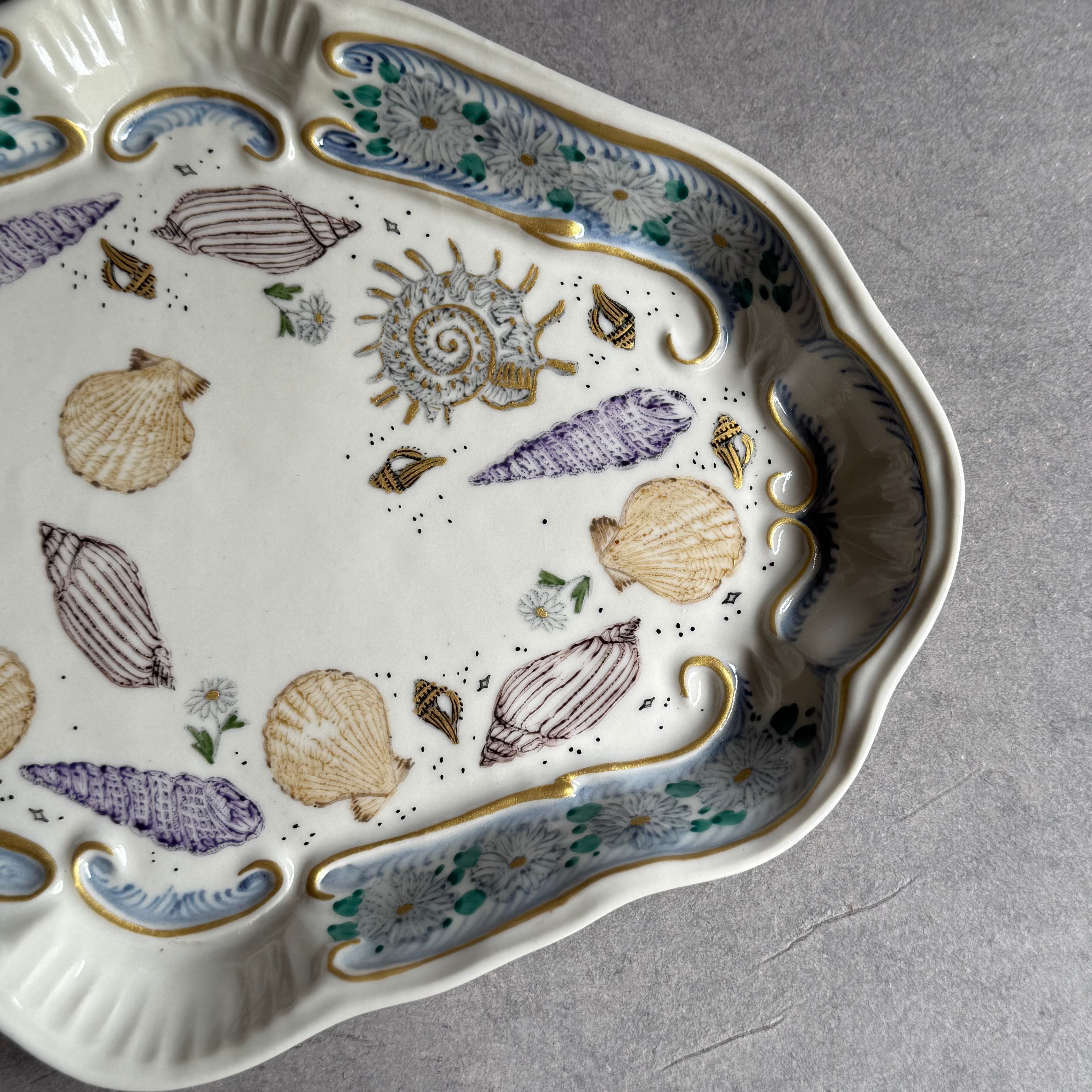つちやまり oval plate | gallery 一白