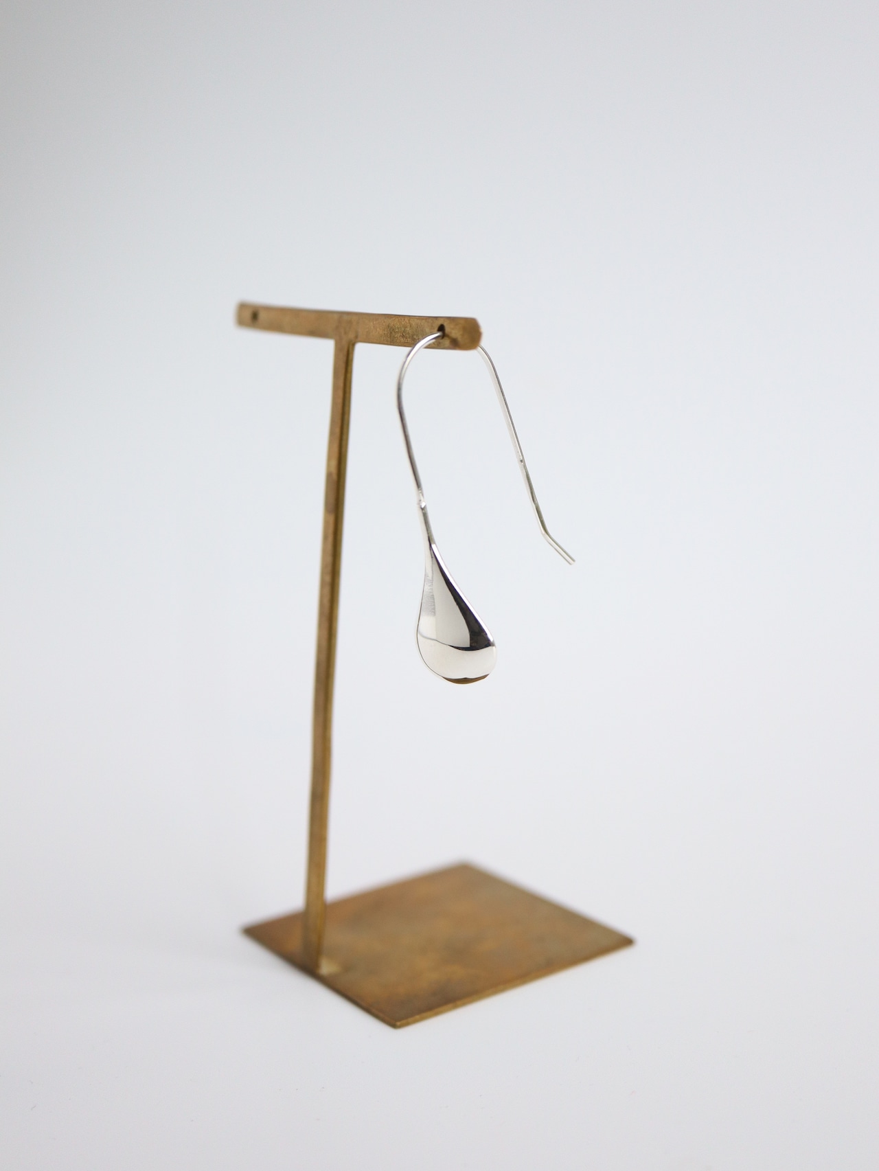 S925マロンドロップピアス/024129