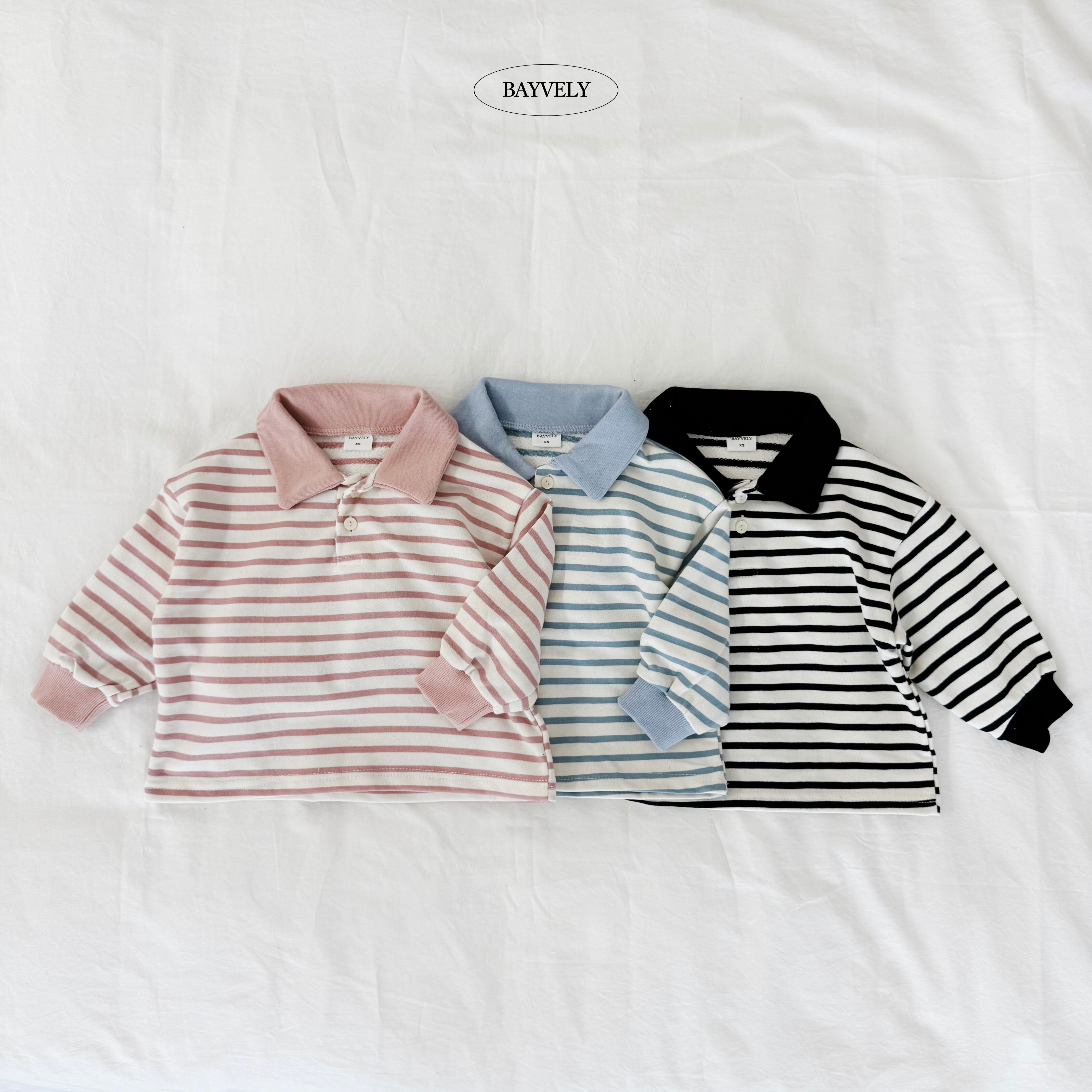 sweet collar tee【BAYVELY】※9月中旬発送予定