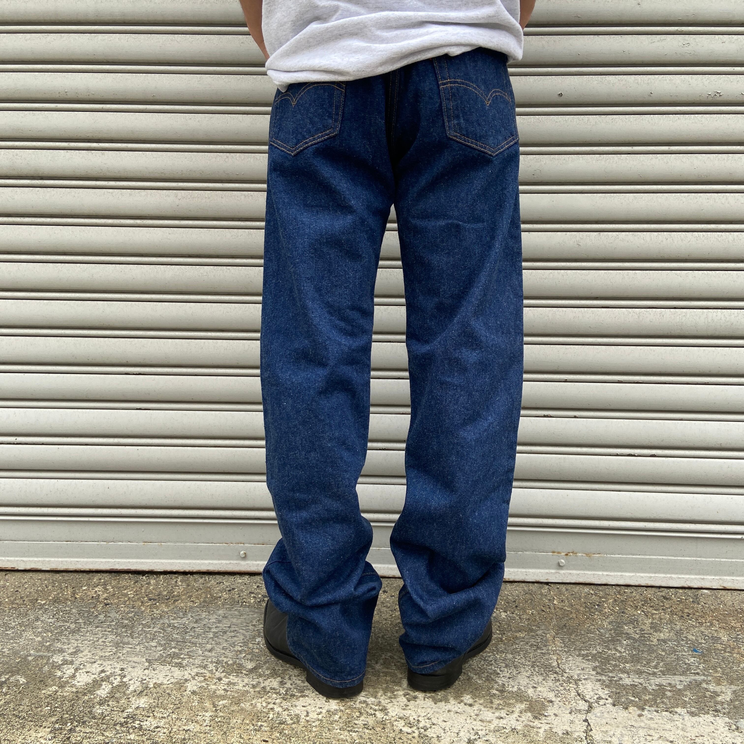 極上90sリーバイス 501 USA製 W33L32 濃紺 毛羽立ち 美品 90s USA製 リーバイス 501 デニムパンツ 真紺 W33 L32 | 古着屋 Uan