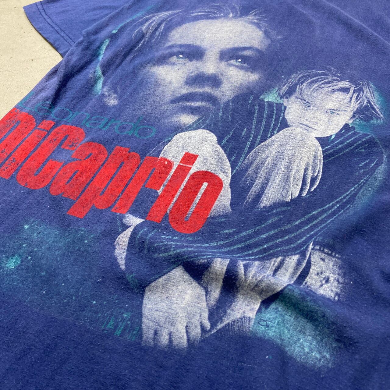 90年代 Leonardo DiCaprio レオナルド・ディカプリオ プリントTシャツ 