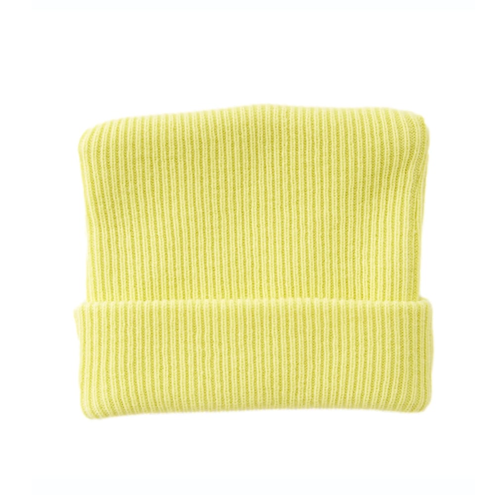 最終価格　rosarymoon ビーニー　イエロー　新品タグ付き ロキシー 猫耳ニット帽 ROXY ウィメンズ ROXY SQUARE BEANIE 猫耳