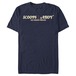 ストレンジャー・シングス Tシャツ Stranger Things Scoops Ahoy Nautical Logo Navy Blue