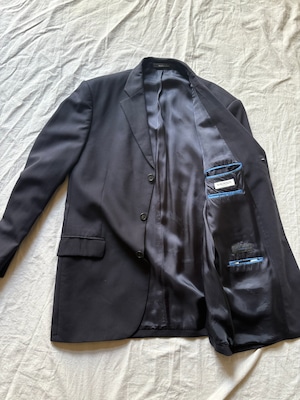 "BALMAIN" Dark Navy Tailored Jacket