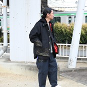 Leh / Quilting Docking Coverall Jacket コーディネート