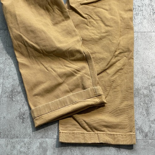 20s ブラウン ダブルニー カーハート Carhartt 30×32 詳細写真16