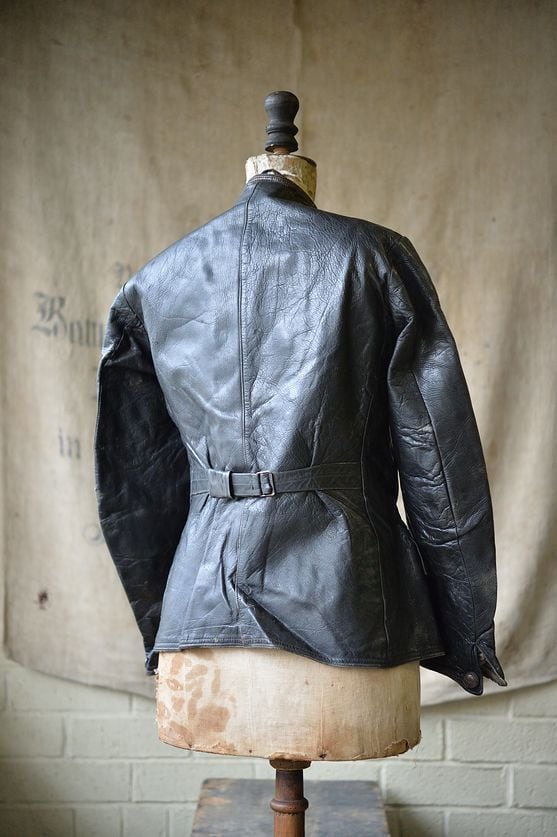 Vintage Swedish Work leather jacket | EXTRA'S GARMENT SUPPLY & CO.