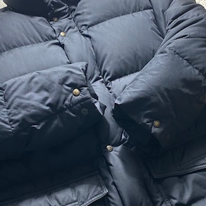 vintage MONCLER black down jacket “Bazille”
