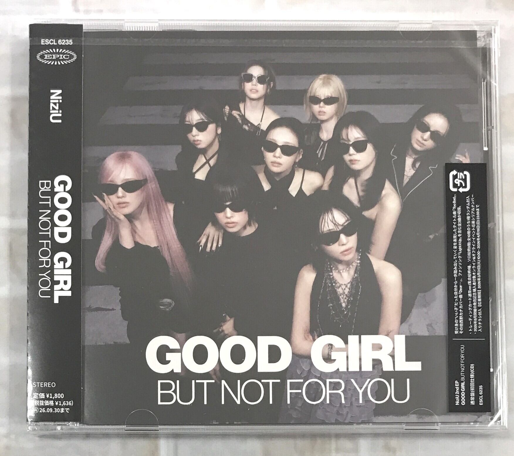NiziU CD GOOD GIRL BUT NOT FOR YOU 通常盤 NiziU GOOD GIRL BUT NOT FOR YOU 通常盤 CD アルバム NiziU -の商品
