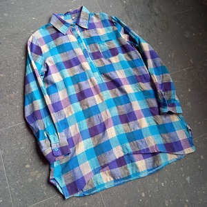 リネン？ プルオーバーシャツ used [104101]