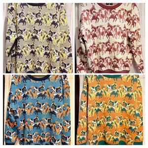 【MIHANI】ウマ セーター　M Lサイズ