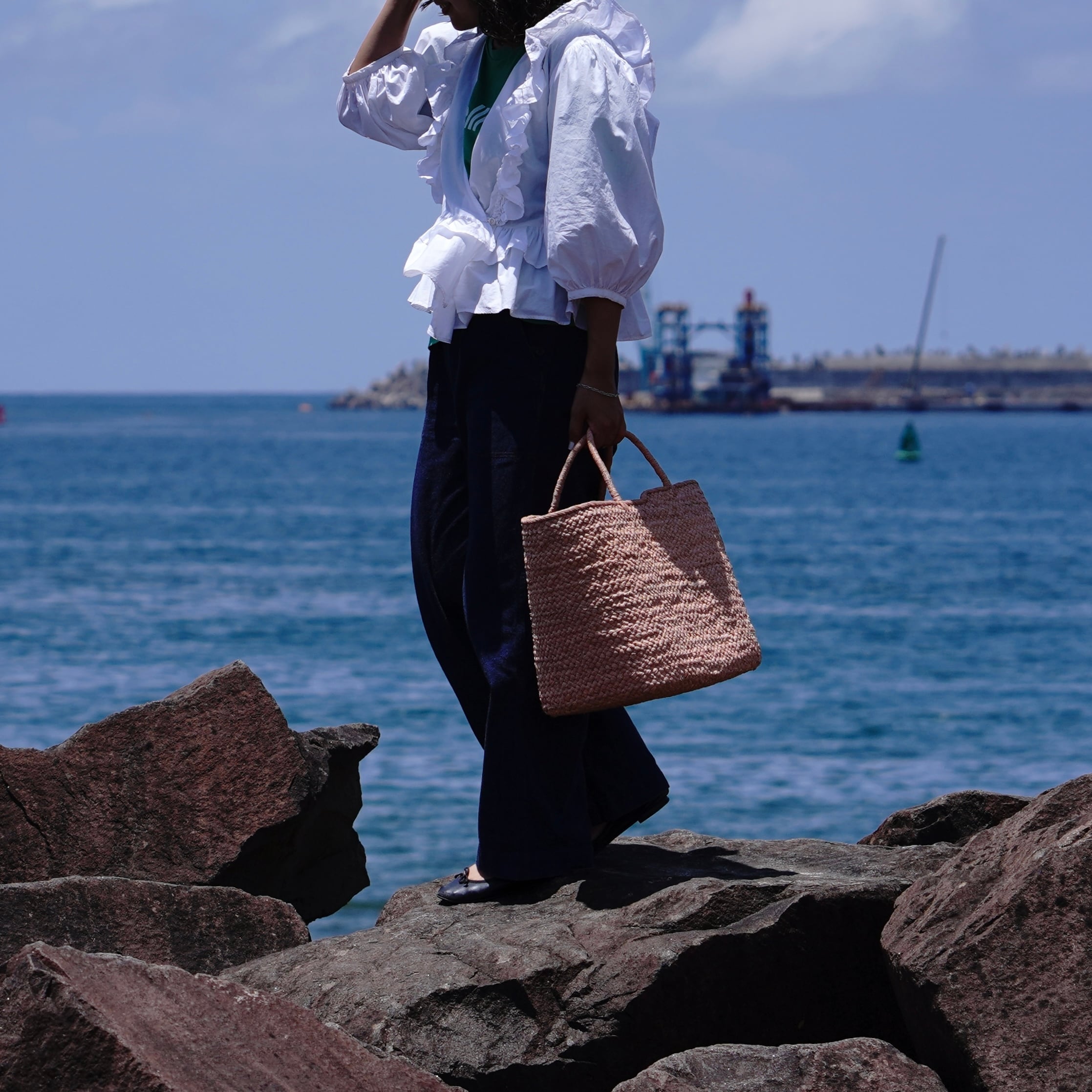 Marche Bag (L) - Pink | AMPIANA