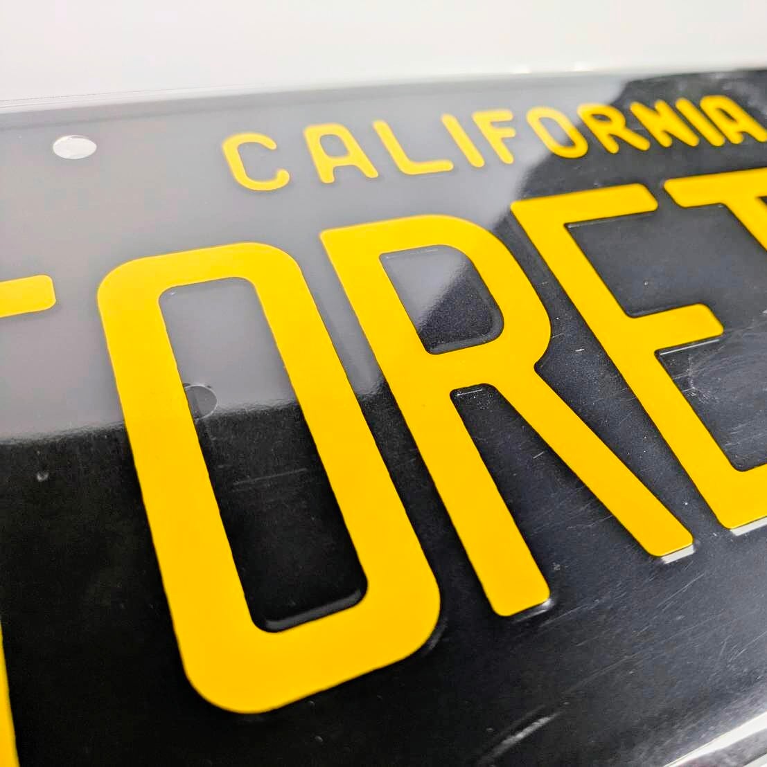 ♧ 再入荷!【 The Fast & Furious ( ワイルドスピード ) 】 Dominic Toretto ( ドミニク・トレット ) / 『TORETTO』/ ナンバープレート / ライセンスプレート 〚アメリカン雑貨 アメトイ〛