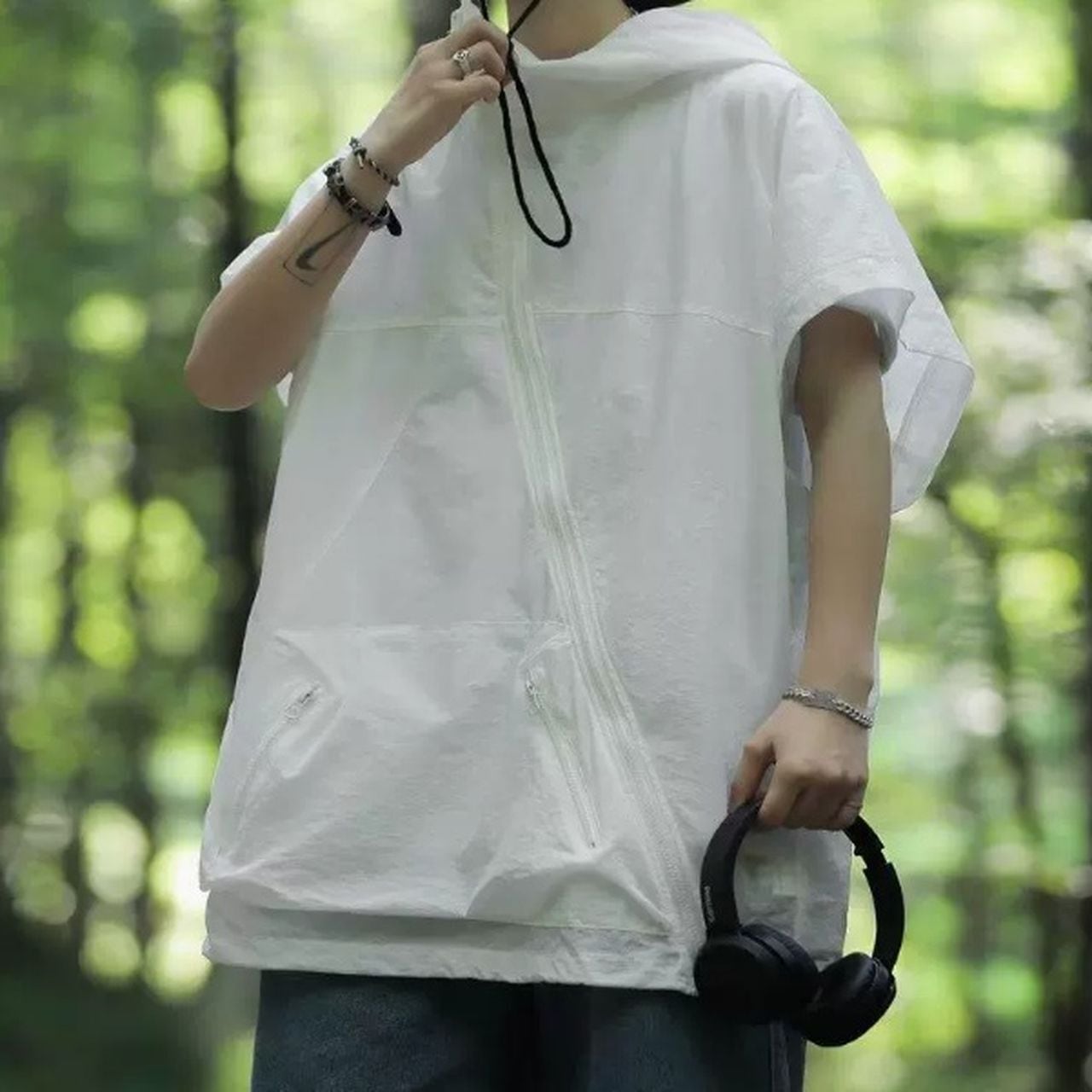 Sleeveless hooded assault vest(MT1202)