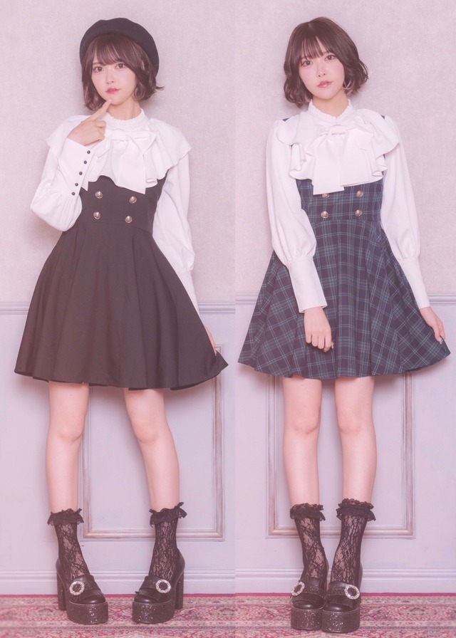 【ManonMimie】Front Frill Classical OP