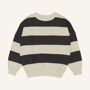 The Campamento / GREY STRIPES SWEATSHIRT AW25